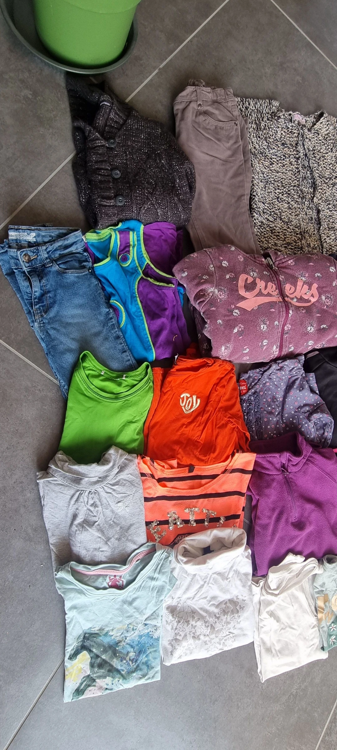Lot vêtements fille  – photo 2